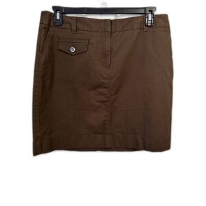 Ann Taylor Brown Skirt Size 14